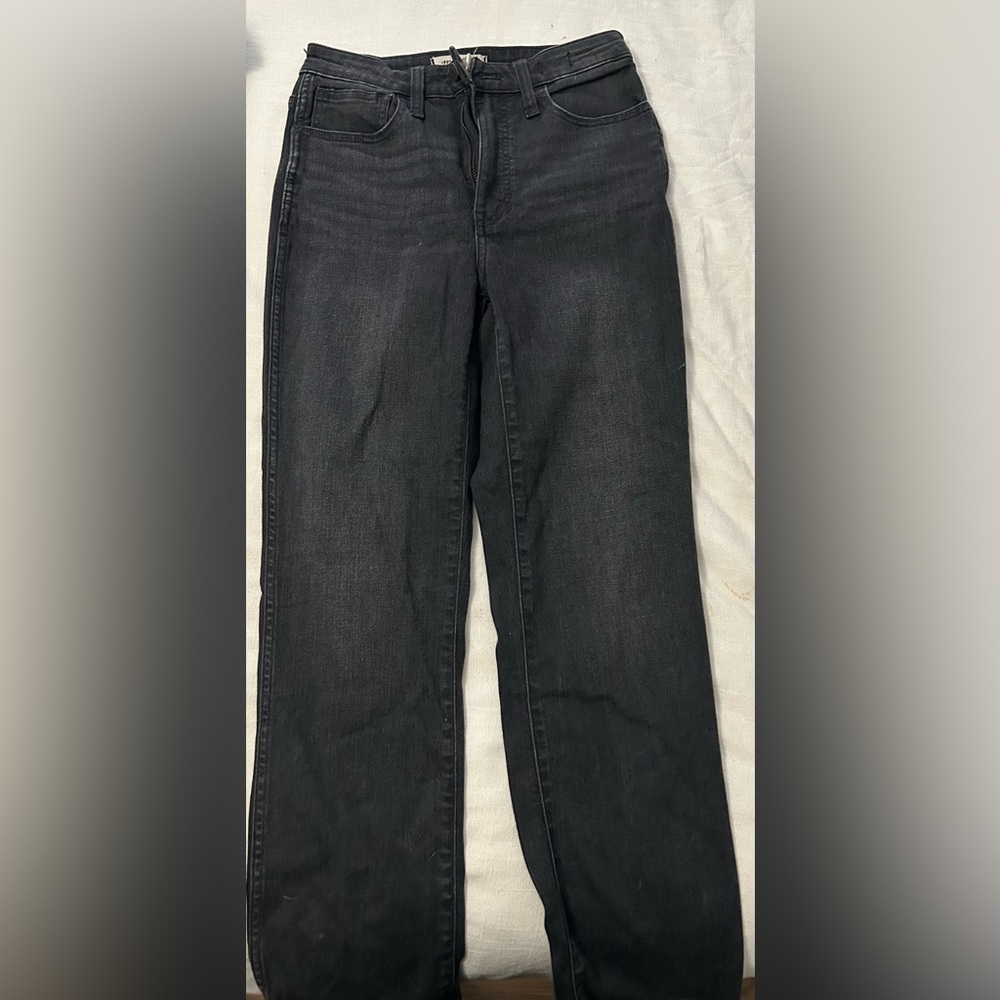 Madewell Charcoal Denim Pants